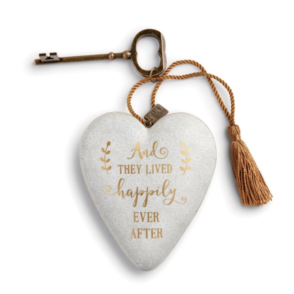 $10 or 2/$15 NWT Demdaco Happily Ever After Art Heart - Picture 4 of 4